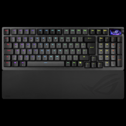 ASUS ROG Azoth 96 HE Gaming Tastatur kabellose Gaming Tastatur mit magnetischen Switches und 8K-Polling-Rate