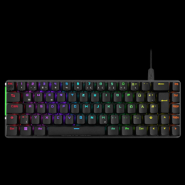 ASUS ROG Falchion Ace mit ROG NX Switches schwarz - kabelgebundene Gaming Tastatur mit 68 Tasten Layout