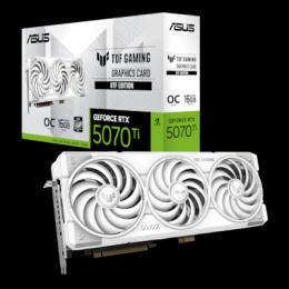 ASUS TUF Gaming GeForce RTX 5070 Ti Weiß OC Edition