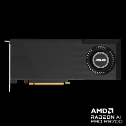 ASUS Turbo Radeon AI PRO R9700 Grafikkarte - 32GB GDDR6, HDMI, 3x DP