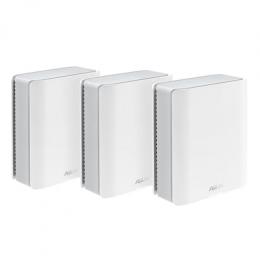 ASUS ZenWiFi BT8 WiFi 7 Mesh System 3er-Pack WLAN BE14000 Triband, 2x 2.5GbE + 2x 1GbE, Abdeckung bis zu 800 m²