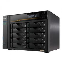 Asustor Lockerstor 10 Gen3 NAS 10-Bay AMD Ryzen V3C14 CPU, 16GB ECC DDR5 RAM, 0/10 HDD/SSD