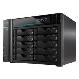 Asustor Lockerstor 10 NAS 10-Bay Intel Atom® C3538 CPU, 8GB DDR4 RAM, 0/10 HDD/SSD