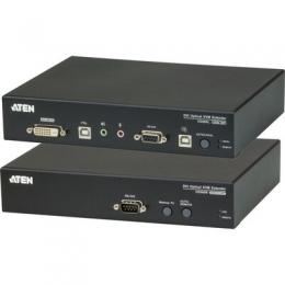 ATEN CE680 Konsolen-Extender, DVI ber LWL, USB, RS232, mit Audio, max. 600m via Glasfaser