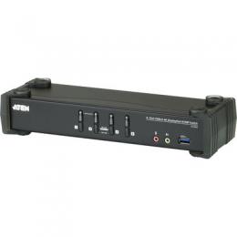 ATEN CS1924 KVMP-Switch 4-fach, DisplayPort, USB 3.0, 4K