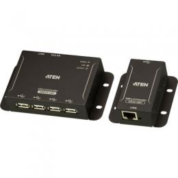 ATEN UCE3250, USB Verlngerung 4-Port, USB 2.0 Cat.5 Extender (bis zu 50m)