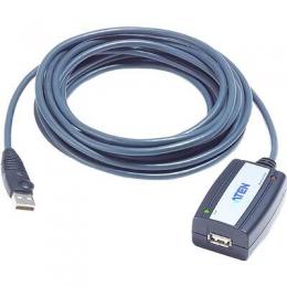 ATEN UE250 Repeater USB 2.0 Aktiv-Verlngerung mit Signalverstrkung Stecker A an Buchse A 5m