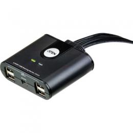 ATEN US424 USB 2.0 Data Switch, 4 USB-Gerte an 4 PC, elektronisch