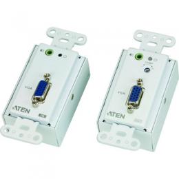 ATEN VE156 Video-Extender, VGA/Audio-Verlngerung ber Cat.5e, Unterputz, max. 150m