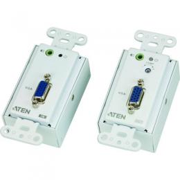 ATEN VE156 Video-Extender, VGA/Audio-Verlngerung ber Cat.5e, Unterputz, max. 150m