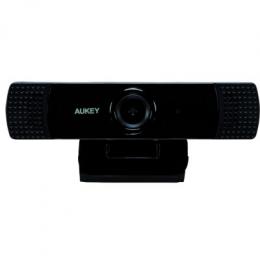 AUKEY Webcam PC-LM1E , Auflösung 1080P Full HD, Dual Mikrofon mit Geräuschunterdrückung, USB 2.0-Anschluss