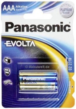 Batterie Panasonic Evolta LR03 Micro AAA für Fluke 411D 416D 42