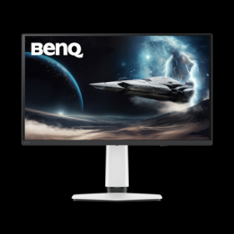 BenQ EX271UZ Gaming Monitor 67,3 cm (26,5 Zoll) schwarz/weiß 4K UHD, 16:9, 0,03 ms, HDR True Black 400, OLED, 240 Hz, KVM Switch enthalten