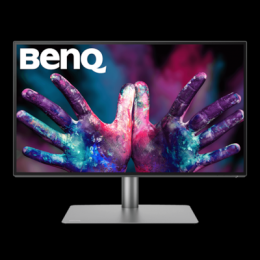 BenQ PD2725U Office Monitor - Höhenverstellung, Thunderbolt 4K UHD, 16:9, 5ms, 250cd/m², KVM Switch enthalten