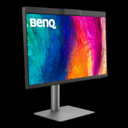 BenQ PD2770U Design Monitor 68,58 cm (27 Zoll) silber 4K UHD, 16:9, 5ms, 400cd/m², HDR10, 2x USB-C, integierter Kalibrator, Farbgenauigkeit von Delta