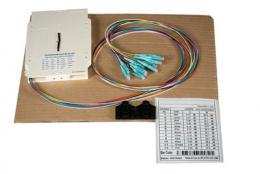 Ein Angebot für Bestckte Spleikassette mit farbigen, abgesetzten Pigtails LC OM4 EFB aus dem Bereich Lichtwellenleiter > Splei- / Breakoutboxen > Breaktoutbox - jetzt kaufen.