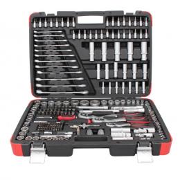 BGS technic Steckschlüssel Satz 216 tlg. ( 15216 ) Antrieb 6,3 mm ( 1/4