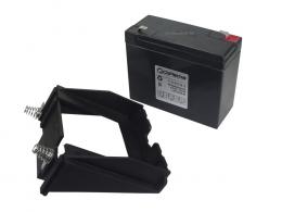 Blei Gel Akku MP7-6S Elektronen-Blitzleuchte Horizont Tri-Blitz 1 mit Adapter...