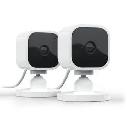 Blink Mini 2-Kamera-System B-Ware Full-HD, W-LAN, Indoor, Nachtsicht, 2-Wege Audio