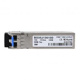 BlueOptics SFP Transceiver, 10GBASE-LR, SM, 1310nm, 10KM, LC-Duplex, DDM, 0C/+70C