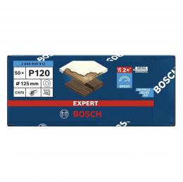 Bosch EXPERT C470 Schleifpapier 125 mm 8 Loch G 120 50 Stk. ( 2608900912 ) für Exzenterschleifer