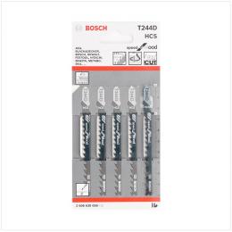 Bosch T 244 D Stichsägeblätter Speed for Wood 5 Stk. 100 mm ( 2608630058 )