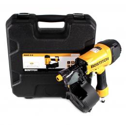 Bostitch N66C-2-E Druckluft Nagler Coilnagler bis 8,3 Bar 32 - 64 mm x 2,03 - 2,5 mm mit Einzelauslösung und Aluminium-Gehäuse im Tragekoffer