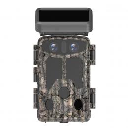 Braun Solar Fotofalle / Wildkamera Scouting Cam BLACK1320WiFi 4K, App, Dual-Kamera, WiFi, IP65