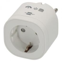 brennenstuhl®Connect WiFi Steckdose mit Energiemessung weiß IP2