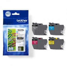 Brother LC-422XL Tintenpatronen 4er Multipack Schwarz, Cyan, Magenta & Gelb | Kompatibilität: MFC-J5340DW // MFC-J5345DW // MFC-J5740DW // MFC-J6540D