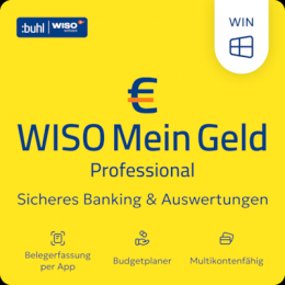 Buhl Data WISO Mein Geld Professional 2027 [1 Nutzer / unbegrenzte Laufzeit]