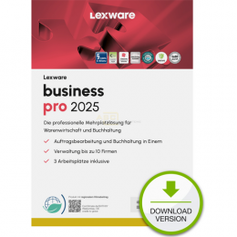 business pro 2025 Abonnement Lizenz   3 PC 1 Jahr (Download)