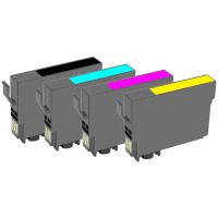 C13T27154010X ALTERNATIV zu Tintenpatrone MultiPack (bk/c/m/y)
