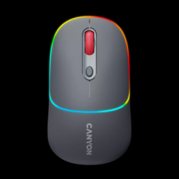 CANYON Bluetooth Wireless Mouse MW-22 Dual-Mode, Dark Grey
