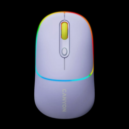 CANYON Bluetooth Wireless Mouse MW-22 Dual-Mode, Lavender