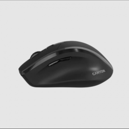 CANYON Maus OnClick 17 Ergonomic 6 buttons 1600DPI, Wireless Black
