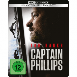 Captain Phillips limitiertes Steelbook      (4K-UHD+Blu-ray)