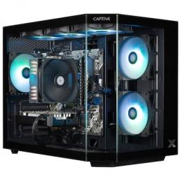 Captiva Advanced Gaming R90-663 Desktop-PC B-Ware AMD Ryzen 7 5700X, 32GB RAM, 1TB M.2 SSD, Nvidia GeForce RTX 4070 SUPER (12GB GDDR6X), Wi-Fi 6, Wind