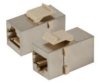 Ein Angebot für Cat.5e Snap-In, Buchse/Buchse geschirmt, Kunststoff  aus dem Bereich Twisted-Pair > RJ Modular Kupplungen - jetzt kaufen.