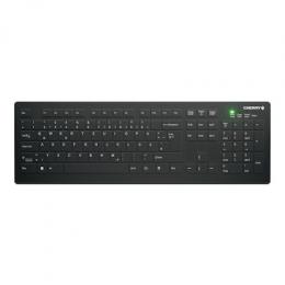 Cherry Active Key AK-C8112 Medical Wireless Keyboard, Schwarz Kabellose desinfizierbare Desktop-Hygienetastatur mit flachem Tastenprofil