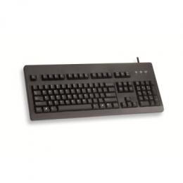 CHERRY G80-3000 USB (PS/2 über Adapter) Tastatur Schwarz