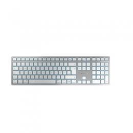 Cherry Kabellose Tastatur KW 9100 Slim for Mac , Silber