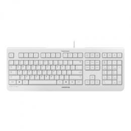 Cherry KC 1000 - Tastatur - Englisch - US - Weiß/Grau