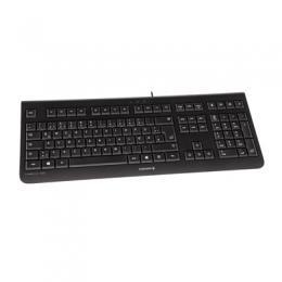 CHERRY KC 1000 Tastatur Schwarz ultraflach, USB, kabelgebunden, Office Keyboard