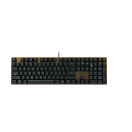 CHERRY KC 200 MX Tastatur Schwarz-Bronze / MX2A Silent Red Switch, Kabelgebunden