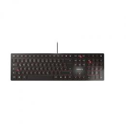 CHERRY KC 6000 SLIM Tastatur, schwarz, B-Ware Ultra flaches Design-Keyboard