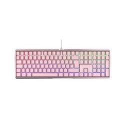 CHERRY MX 3.0S RGB, CHERRY MX-Blue-Switches - pink, mechanische Gamingtastatur, Kabelgebunden, RGB-Beleuchtung, Aluminium-Gehäuse