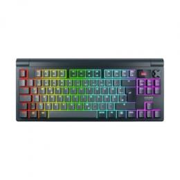 CHERRY XTRFY MX 8.3 TKL WIRELESS, Gaming Tastatur, DE-Layout Drei Verbindungsmodi: 2,4 GHz Funk, Bluetooth® und kabelgebunden, RGB Beleuchtet ,CHERRY