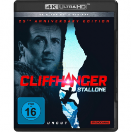 Cliffhanger - 25th Anniversary Edition - Uncut      (4K Ultra HD+Blu-ray)