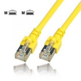 Communik - Cat.5e Patchkabel RJ45, SF/UTP (S-FTP), 10 Meter, Farbe gelb, pvc